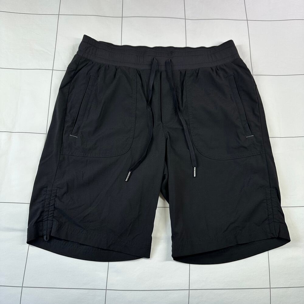 L.L. Bean Shorts Womens Small Black Vista Camp Bermuda Hiking Casual Travel Trek